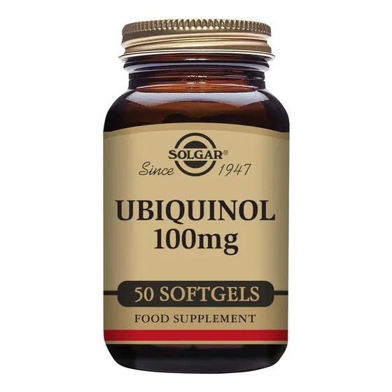 Suplemento Solgar Ubiquinol 100 Mg 50 Cápsulas Blandas Advan