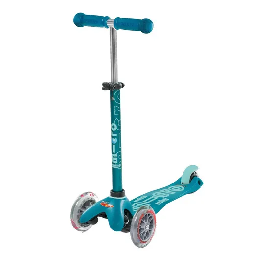 Monopatin Scooter Micro Mini Deluxe 3 Ruedas Color Azul hielo