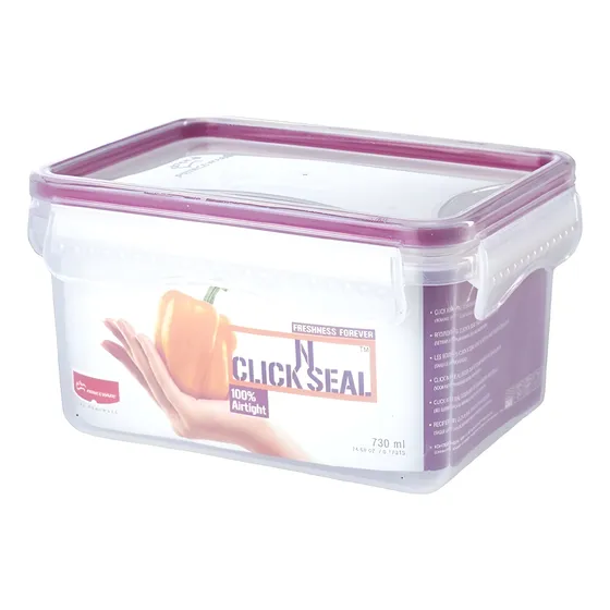 Caja De 24 Conservadores Hermeticos Al Mayor 730ml Ref 5914