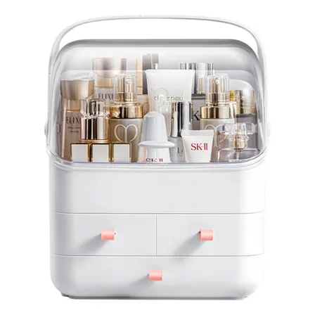 Organizador de maquillaje Crusec Organizadores de Maquillaje - blanco