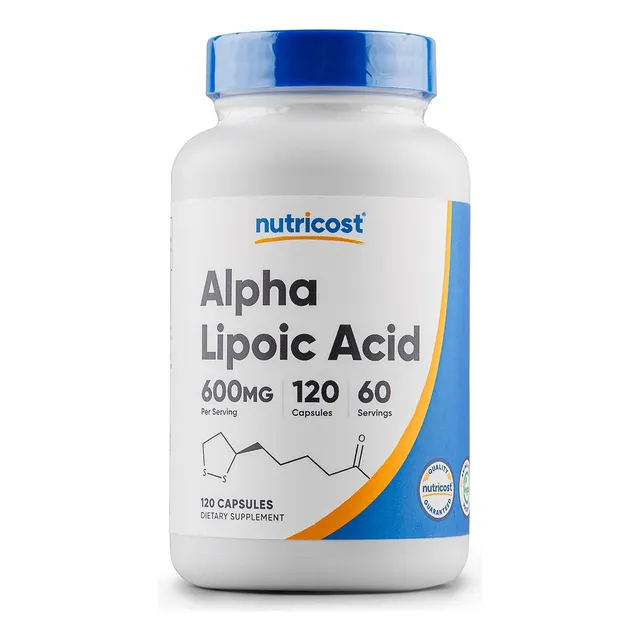 Acido Alfa Lipoico 600 Mg - Unidad a $179900