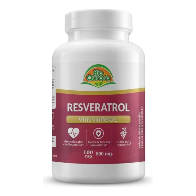 Resveratrol Bio Aurora-100 Capsulas