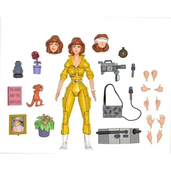April Oneil Repórter Neca Ninja Turtles Doll