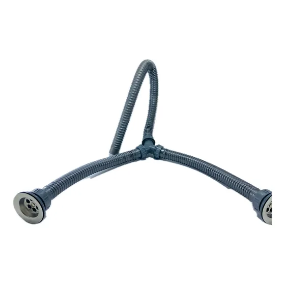 Sifon Doble Para Lavaplatos Extensible