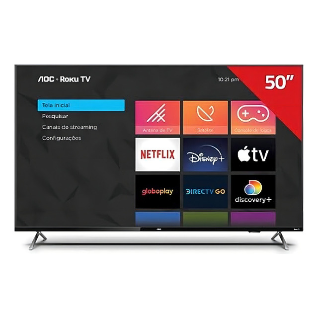 Smart Tv Aoc 50u6125 50'' 4k Led Smart Tv Aoc 50u6125 50'' 4k Led