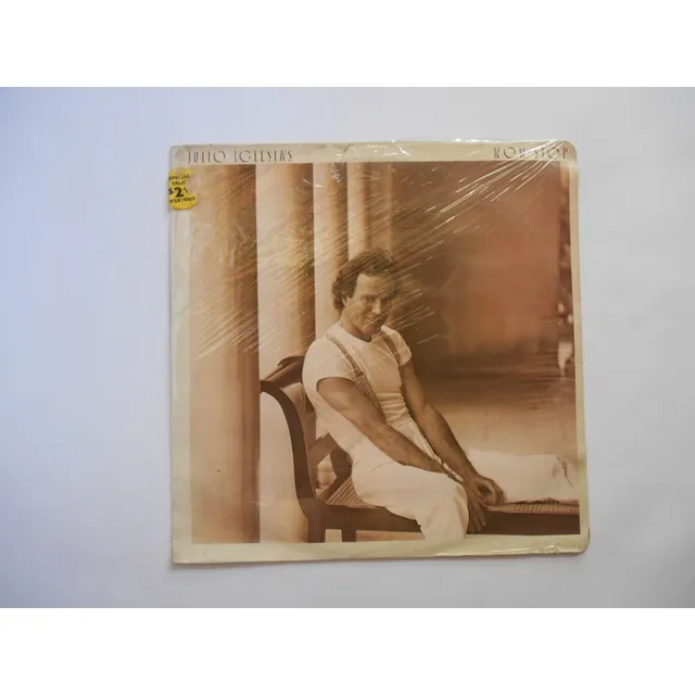 Julio Iglesias  Non Stop Lp Vinilo Sellado Usa 1988