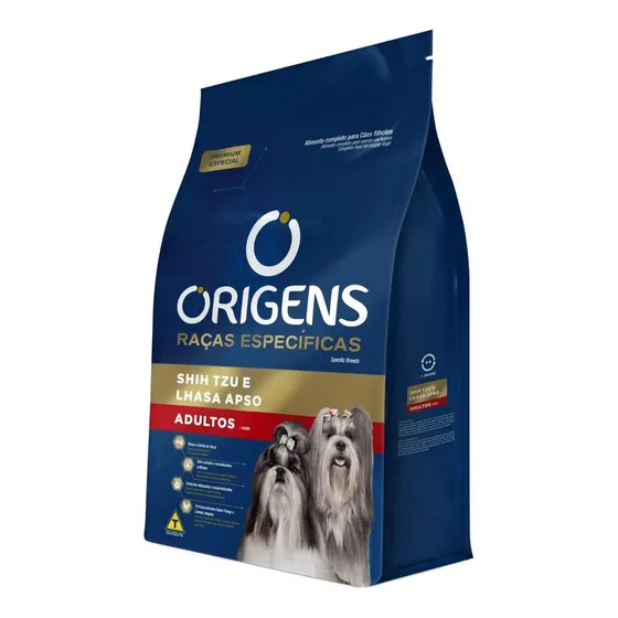 Origens Shitzu E Lhasa Adultos 3 Kg