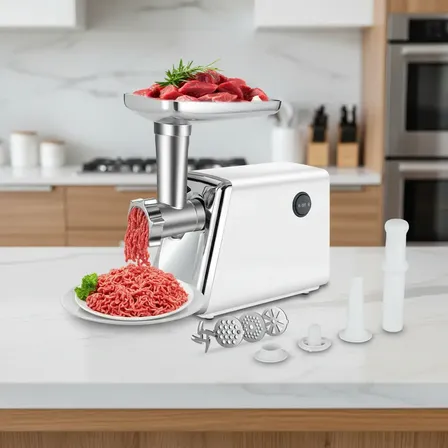 Picadora De Carne  1400w Capacidad 2kg/min + Accesorios