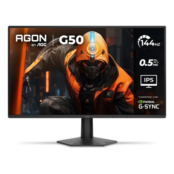 Monitor Gamer AOC AGON G50 27" 144Hz 0,5ms 27G50F