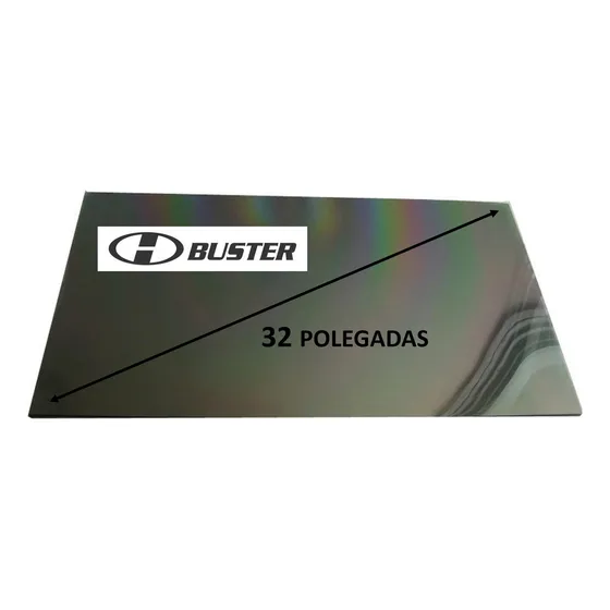 Película Polarizada Tv Compatível C/ Buster 32 Polegadas