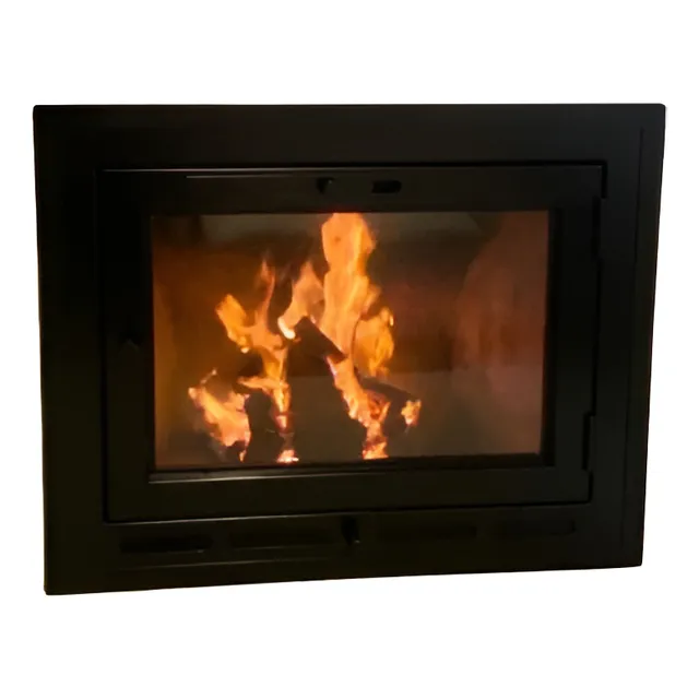 Puerta Hierro Estufa Leña Vidrio Vitroceramico