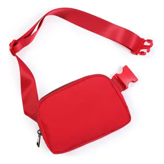Riñonera Unisex Ododos Pequeña C/correa-rojo Riñonera Unisex Ododos Pequeña C/correa-rojo
