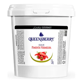 Geleia Fina Gourmet Queensberry Sabor Pimenta Vermelha 1,2kg Geleia Fina Gourmet Queensberry Sabor Pimenta Vermelha 1,2kg