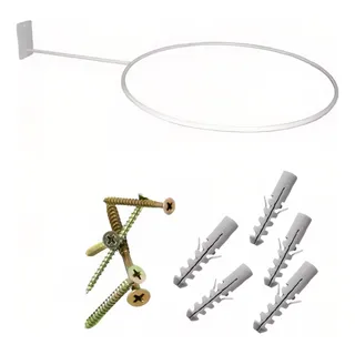 Suporte Bola Pilates Ou Suiça + Parafuso E Buchas Reforçado Suporte Bola Pilates Ou Suiça + Parafuso E Buchas Reforçado
