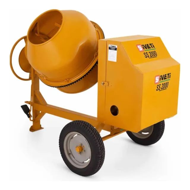 Trompo-mezclador Concreto Domosa 1saco 360l Motor 7hp Gasoil