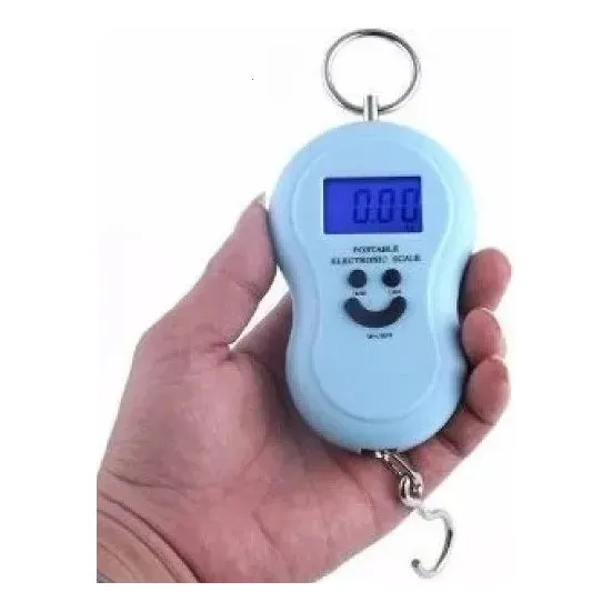 Peso Digital De Mano Colgante Viajero Balanza Maleta Sky