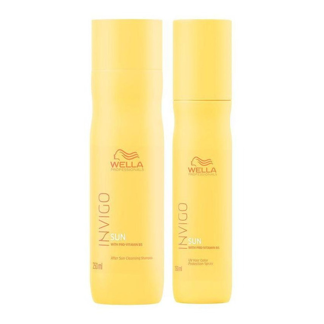 Kit Wella Professional Invigo Sun - Shampoo E Leave In Kit Wella Professional Invigo Sun - Shampoo E Leave In