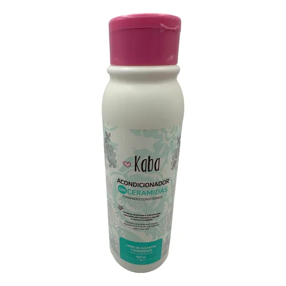 Acondicionador Con Ceramidas Kaba 500ml Sin Sal Original
