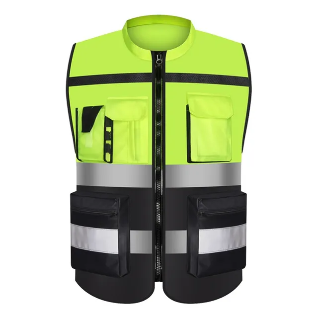 Chaleco Geólogo Ingeniero Reflectante Bolsillos Premium