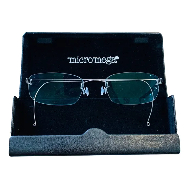 Lentes Armazón Micromega Original Titanio Modelo Scarpanto