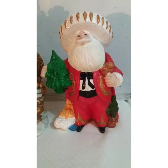 Muñecos De Navidad Santa Claus. Usados