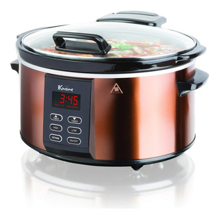Euro Cuisine Scx6 Olla De Cocción Lenta Programable De 6 Cua Euro Cuisine Scx6 Olla De Cocción Lenta Programable De 6 Cua