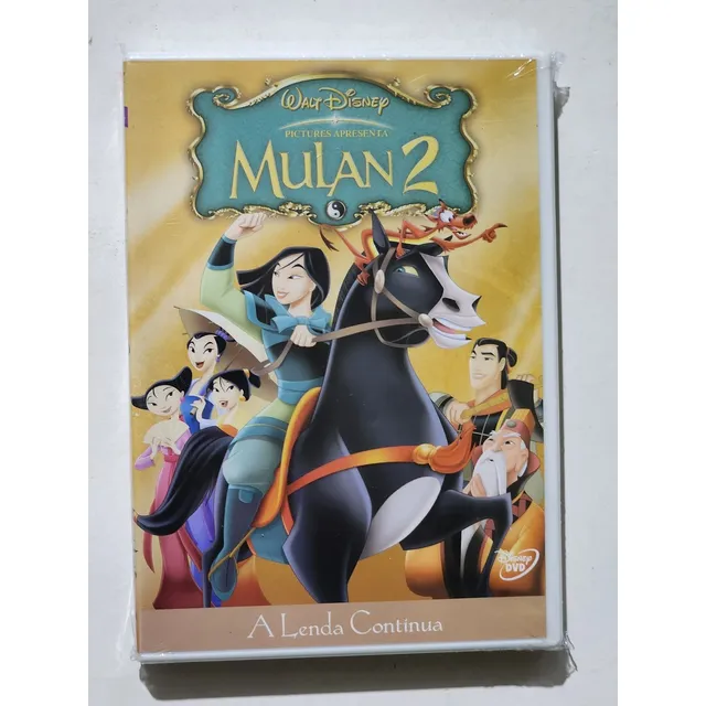 Dvd Mulan 2 A Lenda Continua Original Lacrado