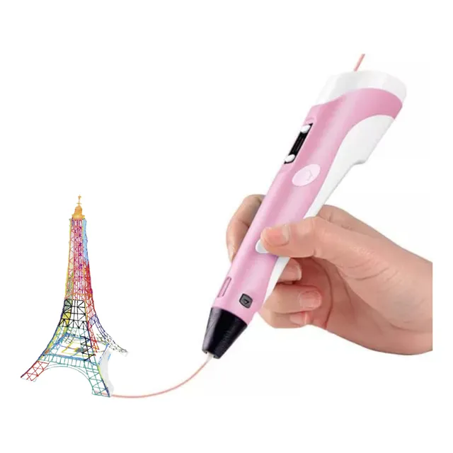 Lapiz 3d Impresora Pen-2 C/pantalla + Soporte + Filamentos