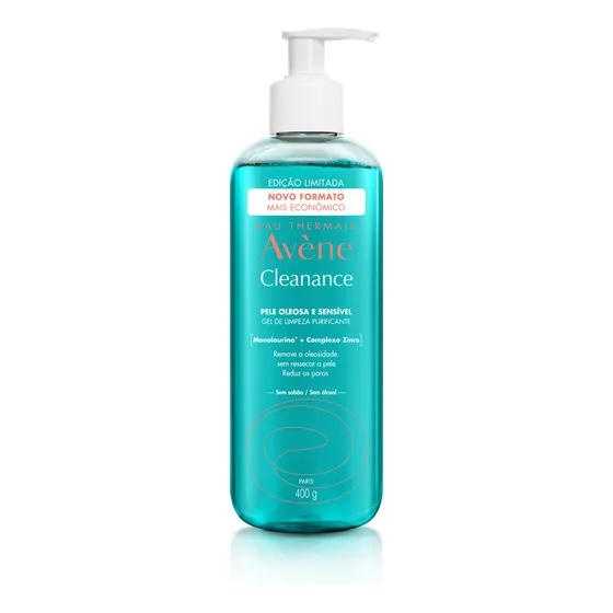 Gel De Limpeza Purificante Facial Cleanance Eau Thermale 400g Avène