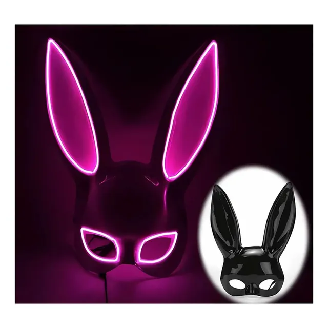 Mascara Led De Conejita Play Boy