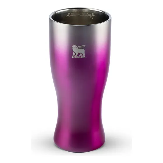 Copo Térmico Pilsner Glass Stanley Aço Inox Happy Hour 444ml Violet