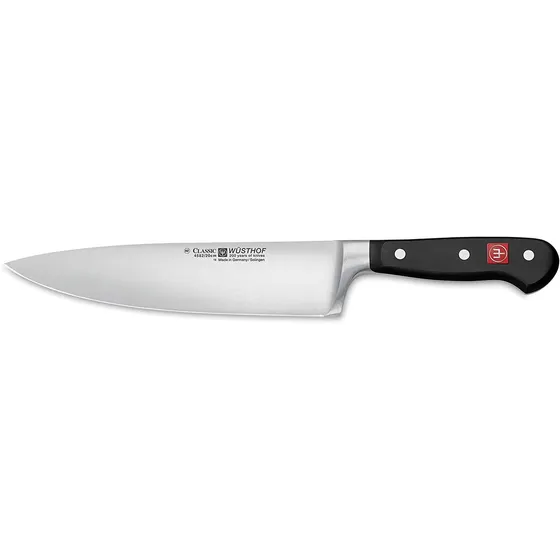 Cuchillo De Chef Wüsthof Clasico, 20.32cm, Negro
