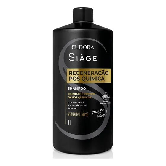 Shampoo Siàge Expert Regeneração Pós Química 1 Litro
