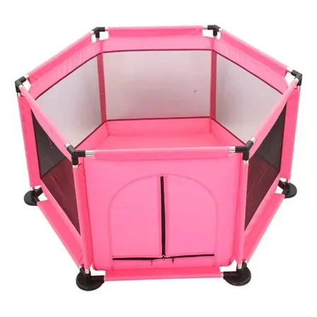 Corral De Seguridad Para Bebes Con Pelotas Y Anillos
