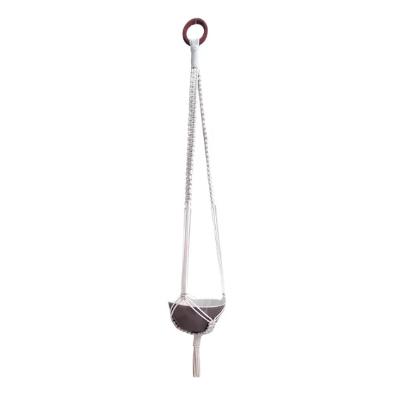 Porta Matero / Portamacetas Macramé