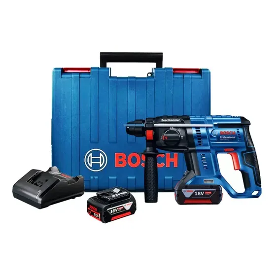Rotomartillo 18v Sds-plus 2j Inc 2 Bat 4.0 Bosch Gbh 180-li