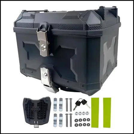 Bauleto Baú de Moto 45 Litros Universal