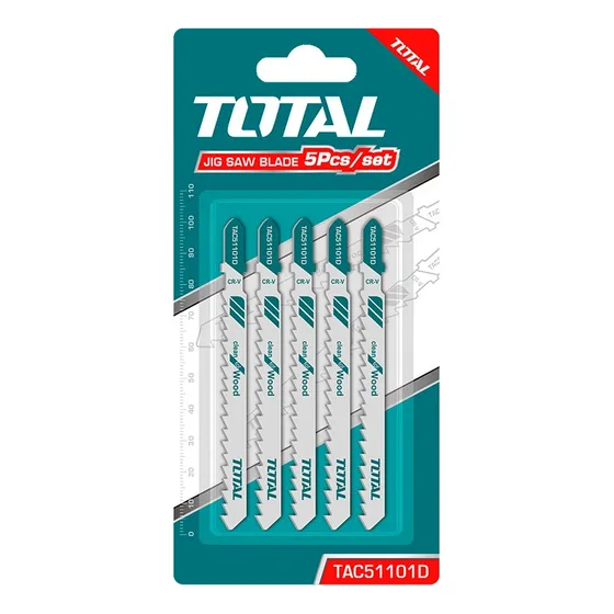 Set De 5 Hojas Para Caladora Madera Total En T