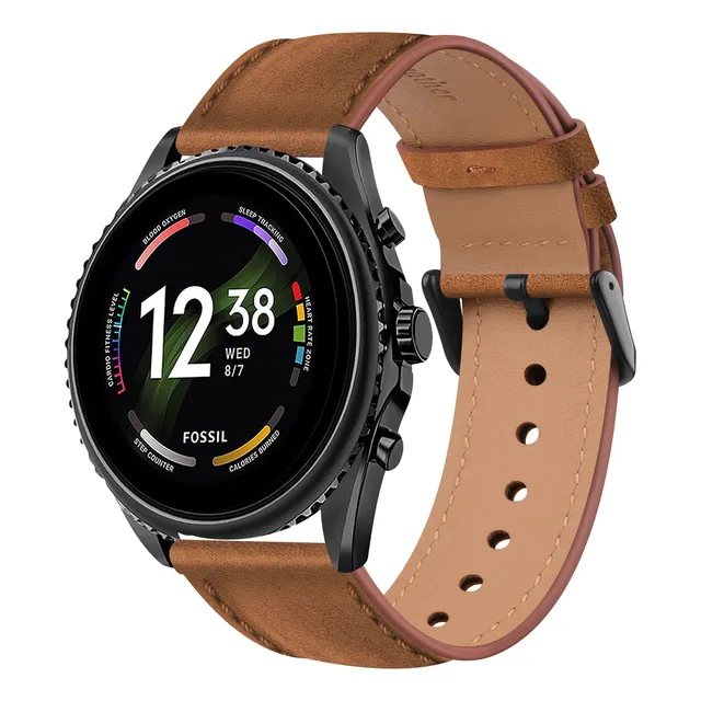 Correa Cuero Para Fossil Gen In Carlyle Garrett Reloj Mujer