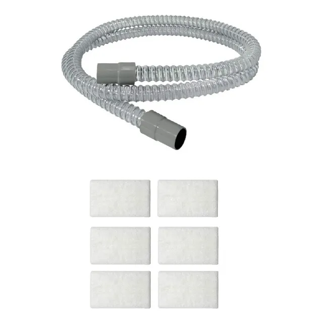 Mangueira Pvc P/ Cpap S9 / S10 + 6 Filtros Ultrafino Resmed