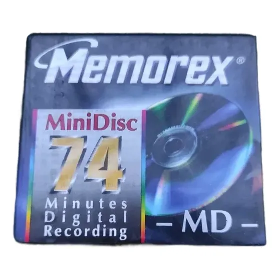 Minidisc Memorex Audio Digital Md Grabable 74 Min