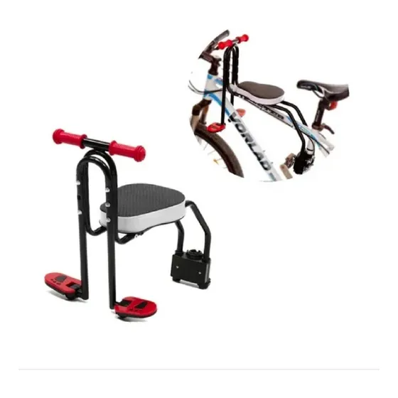 Silla Soporte Asiento Delantero Niños Porta Bebe Bicicleta