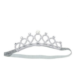 Coroa Tiara Elástica Princesa Infantil Enfeite De Cabeça Coroa Tiara Elástica Princesa Infantil Enfeite De Cabeça