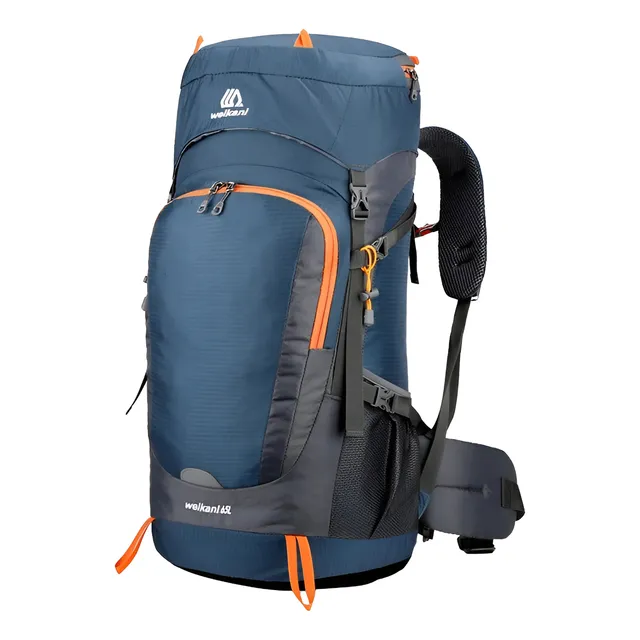 Mochila Weikani Mochilero 65l Trekking C/cubre Mochila