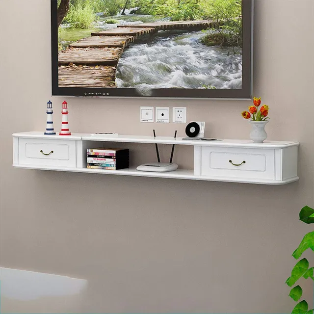 Mueble Tv Colgante Pared Tamaño Decoracion Para Sala Estar