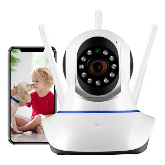 Câmera Eletrônica Ip Wifi Hd 720p Visão Noturna Entrega