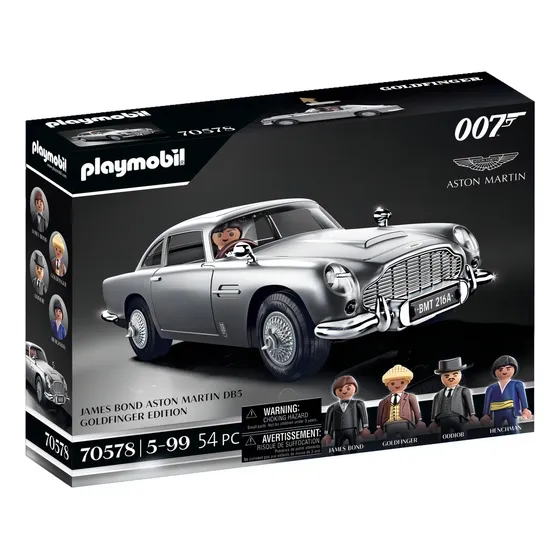 Playmobil Aston Martin Db5 James Bond Eric Goldfinger 70578