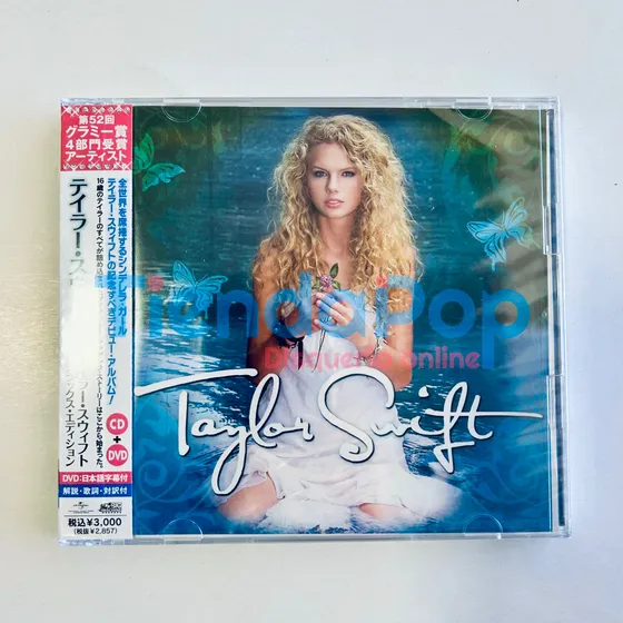 Taylor Swift Album Debut Japon Deluxe Edition Limited Cd Dvd