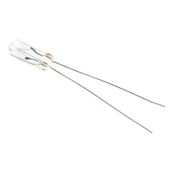 Paquete D 25 Piezas Foco Miniatura Arroz 7mm X 3mm 12 Volts Blanco Cálido