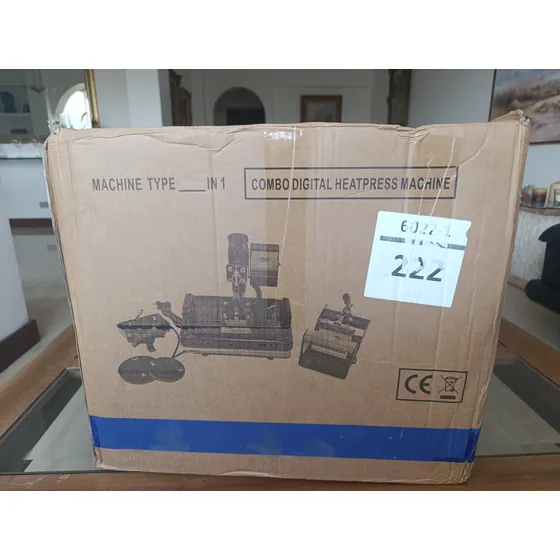 Máquina Sublimadora Heat Press Machine 8en1